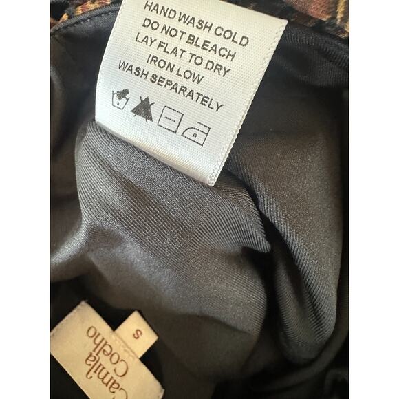 Camila Coelho Revolve Ivanna Pant Animal Leopard Print Burnout Sheer Small Tall - Picture 12 of 16